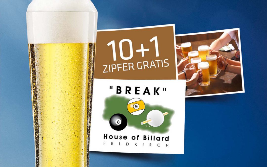 Zipfer Bier für unsere Stammgäste